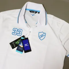 ●送料390円可能商品 ミズノ ゴルフ MIZUNO GOLF 新品 メンズ 吸汗速乾 動きやすい 半袖 ポロシャツ 白 [52JA7056721N-L] 一 三 弐★QWER