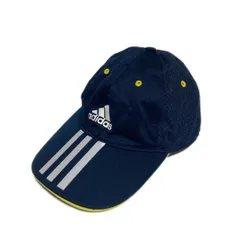 adidas ☆ アディダス ネイビー キャップ メッシュキャップ キッズ レディース 53cm 通年 小さめ スポーツ ランニング 人気■LIBC39