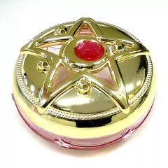 [Used] Small Item Storage Box/Multipurpose Case/Tin Case: Crystal Star Compact "Pretty Guardian Sailor Moon Antique Jewelry Case"