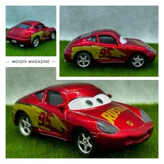 カーズ⭐︎マックィーン　ピンク　ラスティーズ　新品 カーズ ミニカー ピンク マックィーンの通販 by 営業中☆*°｜ラクマ