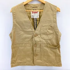 ■Levi's リーバイス ハンティングベスト ハーフムーンポケット Mサイズ 良品■のサムネイル