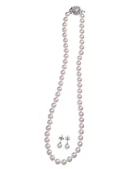 贈り物【特選】極照り 本真珠パールピアス　K18 無核 花珠レベル Au750刻印