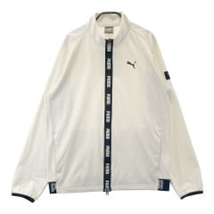 サイズ：XL PUMA GOLF プーマゴルフ  ジップジャケット  ホワイト系 [240101487682] ゴルフウェア メンズ ストスト