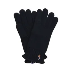 ポロ ラルフローレン ニット グローブ 手袋 / POLO RALPH LAUREN KNIT GLOVE [BLACK]