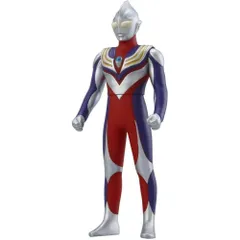 バンダイ ウルトラマン ウルトラヒーローシリーズ 08 ウルトラマンティガ(マルチタイプ) 3歳以上 ソフビ人形