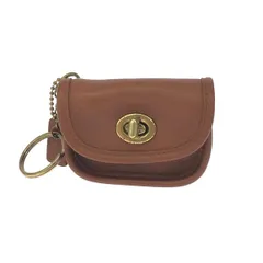 ✨未使用✨オールドコーチ コーチ　コインケース グラブタンレザー　ブラウン 2025年最新】オールドコーチ レザー コインケースの人気アイテム