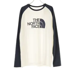 【THENORTHFACE】NT82285 L/S Baseball Big Logo Tee ベースボールビッグロゴ長袖Tシャツ