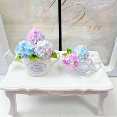 #543 ミニチュア　紫陽花セット　＊⑨