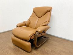 2024年購入 IDC大塚家具 電動リクライニングチェア 半革 定価16.8万円