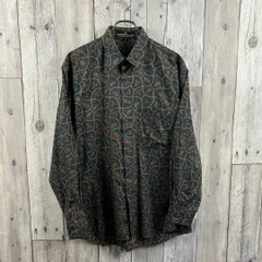 PLAYBOY COLLECTION プレイボーイ 総柄 ペイズリー シャツ Ⅳ