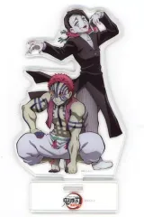 【中古】アクリルスタンド・アクリルパネル 猗窩座＆魘夢 描き下ろしアクリルスタンド 「Blu-ray/DVD テレビアニメ 鬼滅の刃 無限列車編 第2巻」 ufotable購入特典