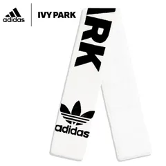 アディダス ADIDAS IVY PARK FAUX FUR SCARF アイビーパーク フェイクファースカーフ WHITE/BLACK(ホワイト/ブラック) メンズ レディース 男女兼用 アクセ ストール 茶 ビヨンセ コラボ
