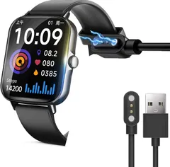 スマートウォッチ 充電ケーブル 充電器 2ピン 4ｍｍ h2 l2 マグネット 充電コード 充電 軽量 コンパクト 出先 充電 会社用 旅行 出張 誕生日 select ギフト プレゼント