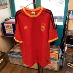 ♪adidas 2002/03年 日韓W杯　スペイン代表　ユニフォーム