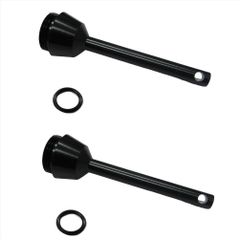 2個 リールスタンド RS1142NM-BK 42長 M11 スカート13mm 2.3g キャップ固定タイプ 黒 シマノ ダイワ