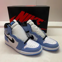 03w13712【中古】Nike Air Jordan 1 High OG  University Blue ナイキ エアジョーダン1 ハイ OG ユニバーシティブルー 28cm [555088-134]