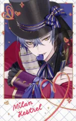 【中古】キャラカード ミラン・ケストレル(ハート) 「バーチャルYouTuber にじさんじ Melty Valentine ランダムチェキ風カード」