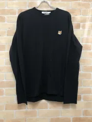 【新品】メゾンキツネ　MAISONKITSUNE ロンT 長袖Tシャツ　サイズS MAISON KITSUNE 長袖Tシャツ ロンT 期間限定14000円！！ - メルカリ