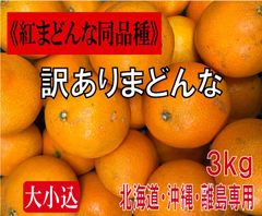 ※《なくなり次第終了》家庭用・まどんな３ｋｇ 愛媛 吉田産【※北海道・沖縄・離島専用】
