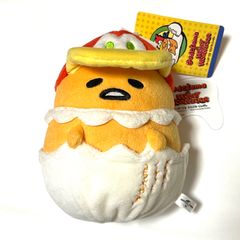 【タグ付き】　USJ限定　ウッドペッカー　ぐでたま　コラボ　ぬいぐるみキーチェーン
