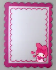 【中古】収納・携帯用アイテム マイメロディ(フリル形) 「サンリオキャラクターズ シークレット硬質カードケース(エンジョイアイドル)」