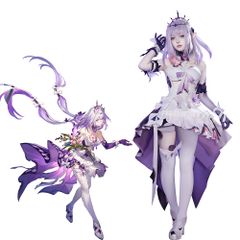 崩壊：スターレイル キャストリス コスプレ 衣装 ウィッグ 靴 アクセサリー付き ハイグレード版 コスプレ用衣装 コスチューム 仮装 cosplay