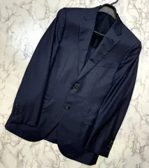 専用ページ【中古】 ブリオーニ Brioni ｽｰﾂ テーラードジャケット メンズ衣類 最高級 スーパー150s ウール チェック柄 ネイビー super150'sのサムネイル