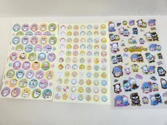 サンリオ、ちいかわ、すみっコぐらしシール　３種セット