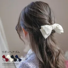 シフォンリボンヘアゴム TAK ヘアアクセサリー 入学式 セレモニー キャサリンコテージ