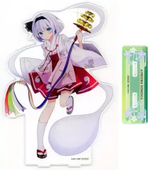 【中古】アクリルスタンド・アクリルパネル 魂魄妖夢 BIGアクリルスタンド 「東方Project ラッキー缶バッジBOX」 ゴールド券賞