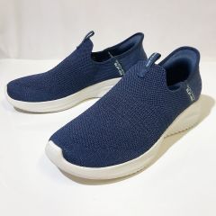 SKECHERS SLIP-INS スケッチャーズ スリップインズ スニーカー 運動靴 メッシュ ストレッチ ハンズフリー レディース 24.0cm