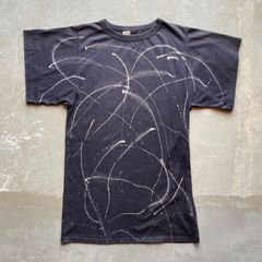 〜80's ペイント　デザイン　ビッグTシャツ　80年代