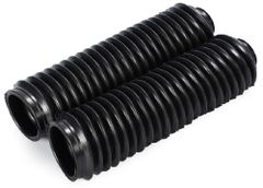 セロー225 フォークブーツ モーターサイクルラバーフロントフォークカバー、フロントフォークカバー フォーク ブーツ CQR ATVのダートバイク用左右 セット ２個セット 汎用 メンテナンス 部品 パーツ 33～35mm XR250R XLR250 CRM 