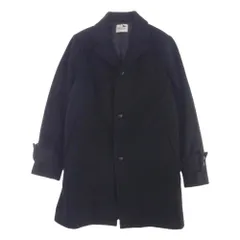 70s コートDANIEL HECHTER ギャングコート ウール混ビッグカラーチェスターコート