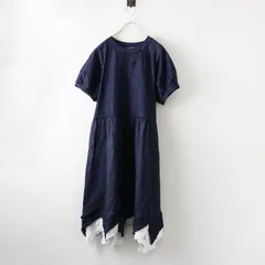 【値下げ】新品 未使用 2025SS今季 完売品 ピンクハウス PINK HOUSE ローンフリル使いライトデニムワンピース 3 コン/ドレス【2400014397130】のサムネイル
