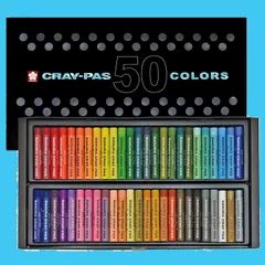 【人気商品】サクラクレパス クレパス 太巻50色セット VP50