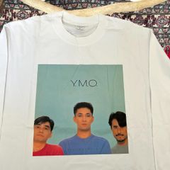 YMO 坂本龍一 アバンギャルド リプリント ロンT 長袖 メンズ 白 R5 新品 新品未使用 レトロ 個性的 奇抜 エモい バンドロンT カットソー 攻め 前衛的 ヴィンテージリプリント 古着 好き綿 男性 衣類 トップス お洒落 ハイデザイン 男性