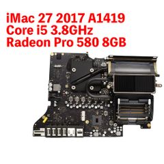上位モデル iMac 27 2017 A1419 Core i5 3.8GHz Radeon Pro 580 8GB ロジックボード 中古品　4-0206-6 マザーボード
