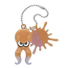 【中古】キーホルダー タコ(オレンジ) 「スプラトゥーン3 イカタコマスコット」