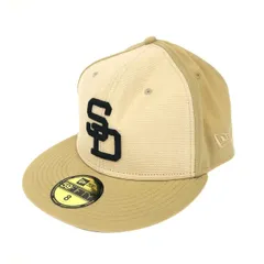 美品 NEW ERA ニューエラ  サンディエゴパドレス キャップ  ベージュ オールスターゲーム1978 ポリエステル メンズ　240001097429