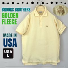 ブルックスブラザーズ/ゴールデンフリース★80s~三角タグ/USA製★鹿の子ポロシャツ★BROOKS BROTHERS/GOLDEN FLEECE★USAメンズL  #2505M036