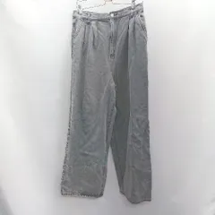 ◇ Θ MONO-MART モノマート ヴィンテージ ハイウエスト ワイド デニムパンツ サイズM ブラック レディース E  【1410290058879】