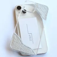 iPhoneケース 携帯カバー iPhone14ケース 韓国 ニュアンス シルバー ラメ キラキラ ハンドメイド ハンドメイドiPhoneケース