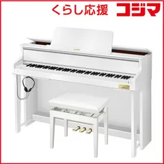 【 設置無料 】   カシオ 電子 ピアノ ホワイトウッド調 [88鍵盤] GP-310WE 未使用 送料無料のサムネイル