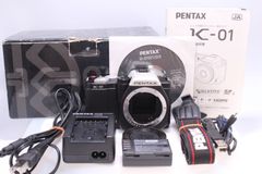 【美品】PENTAX K-01 ボディ ブラック/ブラック K-01 BODY ミラーレス一眼カメラ