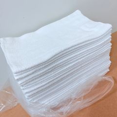 업무용 수건 240 엔 백색 페이스 타올 30장 A4 포함