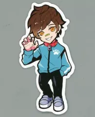 【中古】シール・ステッカー WOKKA(Crazy Raccoon) メンバーステッカー 「MEMBER CANBADGE ＆ STICKERS SET 2」