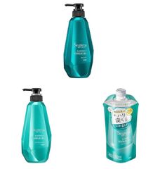 【セット買い】セグレタ シャンプー うねる髪もまとまる 本体 430ml + セグレタ コンディショナー うねる髪もまとまる 本体 430ml + セグレタ コンディショナー うねる髪もまとまる つめかえ用 340m