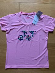 YONEX  レディースTシャツ　ビッグロゴ　Ｍ.L