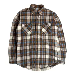 70s ビッグマック BIGMAC フランネル ワークシャツ USA